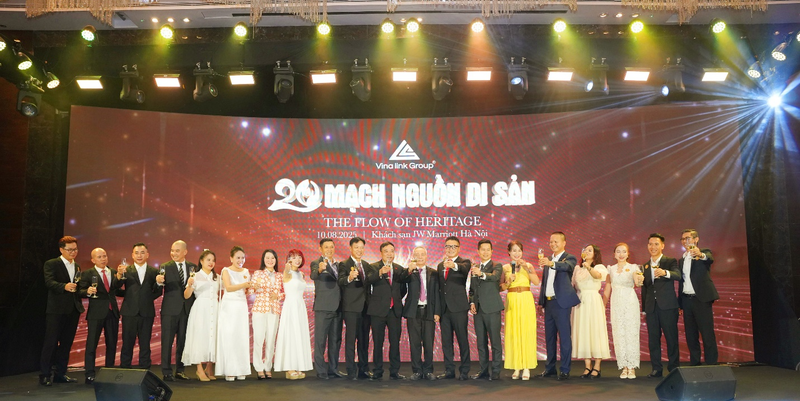 Vinalink Group kỷ niệm 20 năm thành lập: Khẳng định uy tín và niềm tin