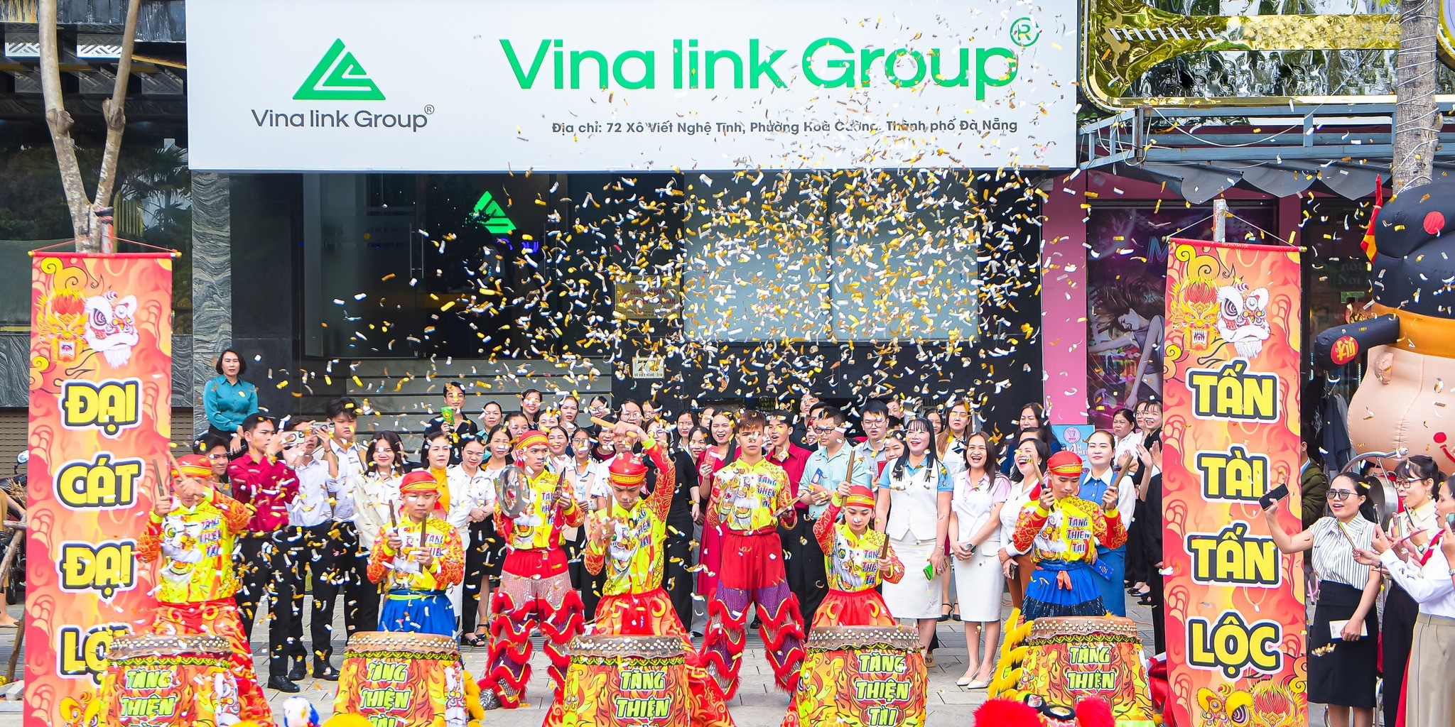 Vinalink Group tại Đà Nẵng và Cần Thơ đồng loạt khai xuân Bính Ngọ