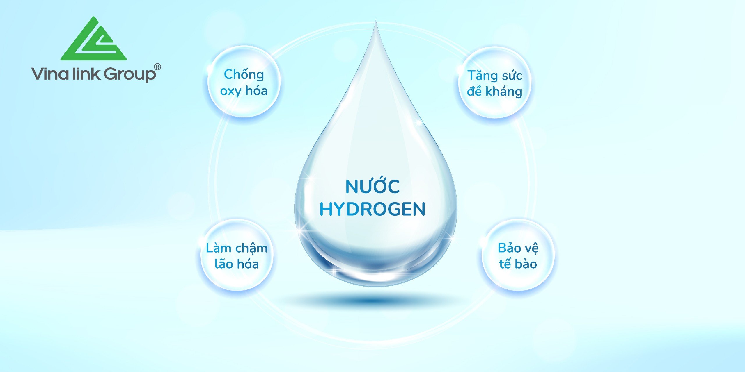 Tác dụng chống oxy hóa, loại bỏ gốc tự do của nước kiềm giàu hydro (nước hydrogen)