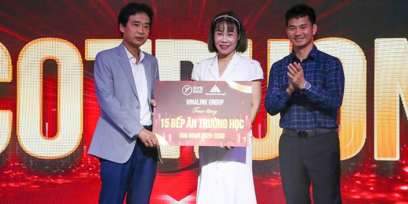 Vinalink Group sẽ xây 15 bếp ăn tại các điểm trường khó khăn