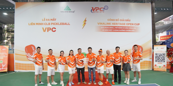 Vinalink Group ra mắt liên minh các CLB Pickleball