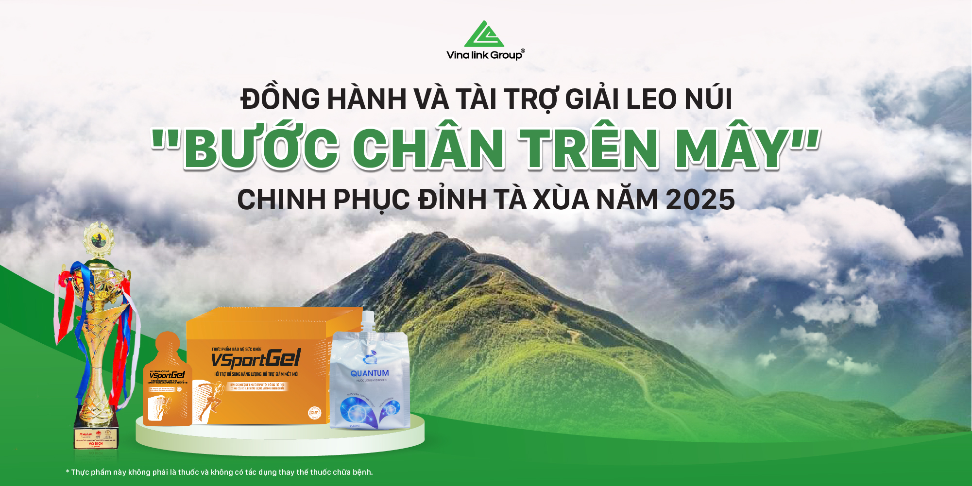 Vinalink Group đồng hành cùng giải leo núi “Bước chân trên mây” năm 2025