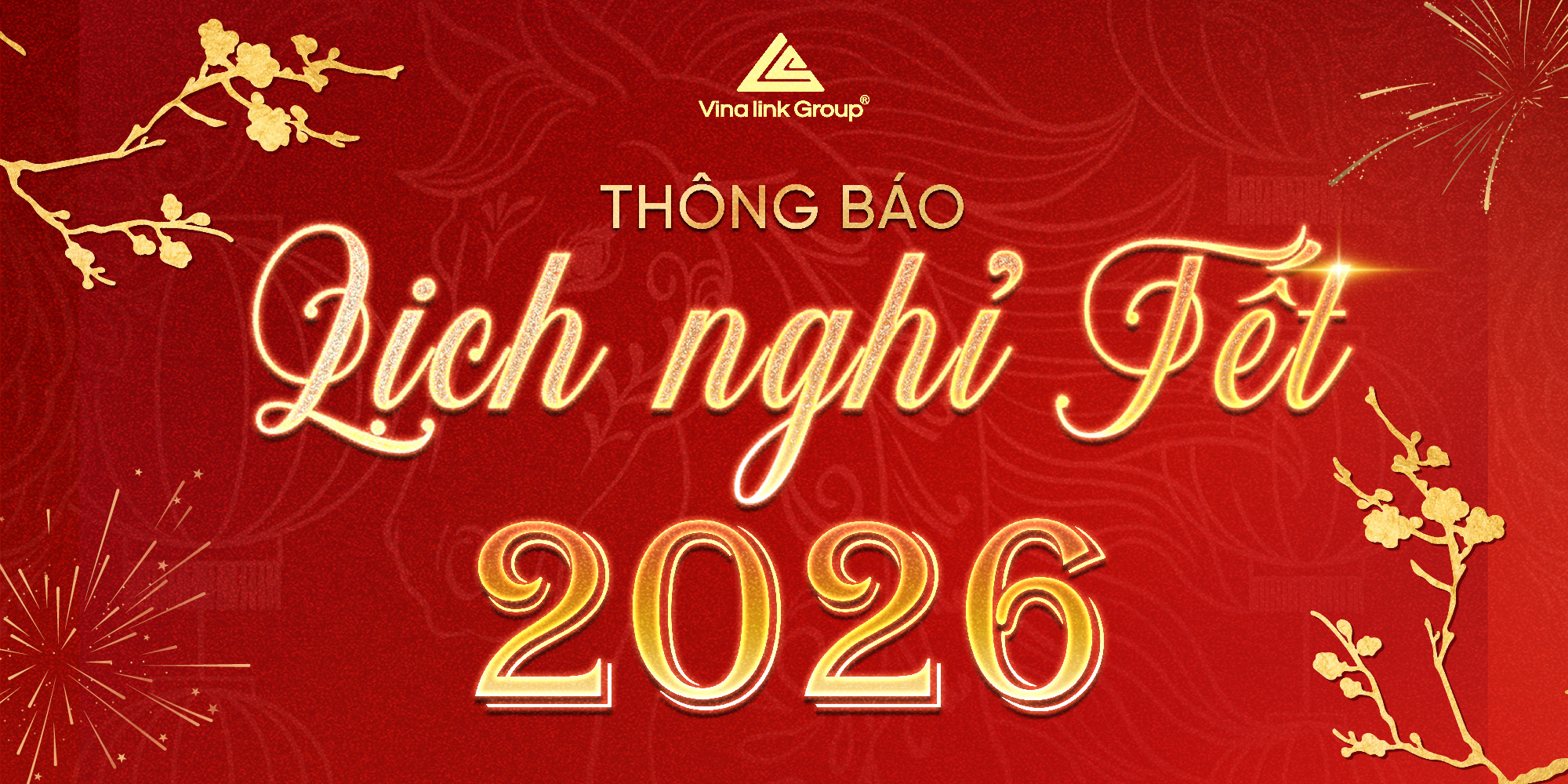 THÔNG BÁO LỊCH NGHỈ TẾT NGUYÊN ĐÁN BÍNH NGỌ 2026