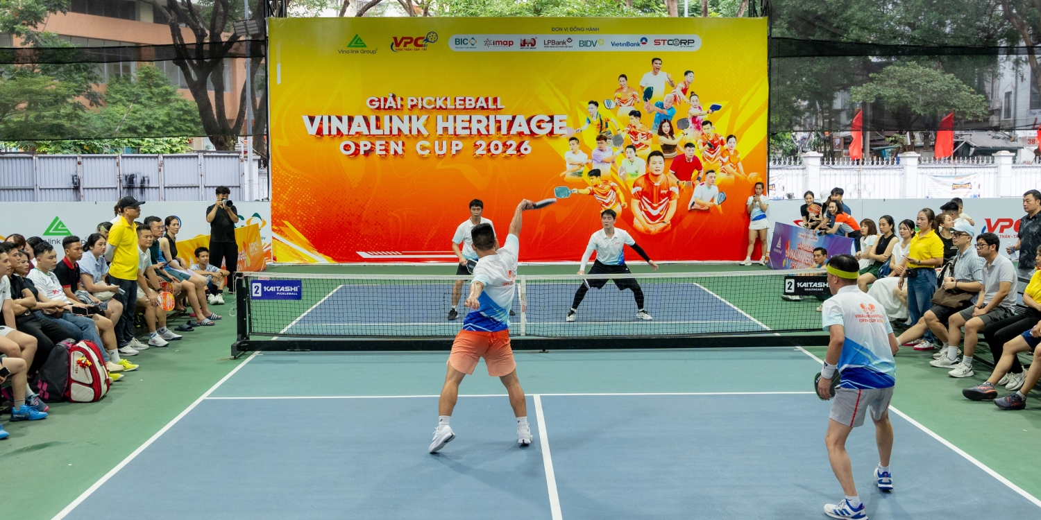 Vinalink Heritage Open Cup 2026: Lan toả mạnh mẽ thông điệp 