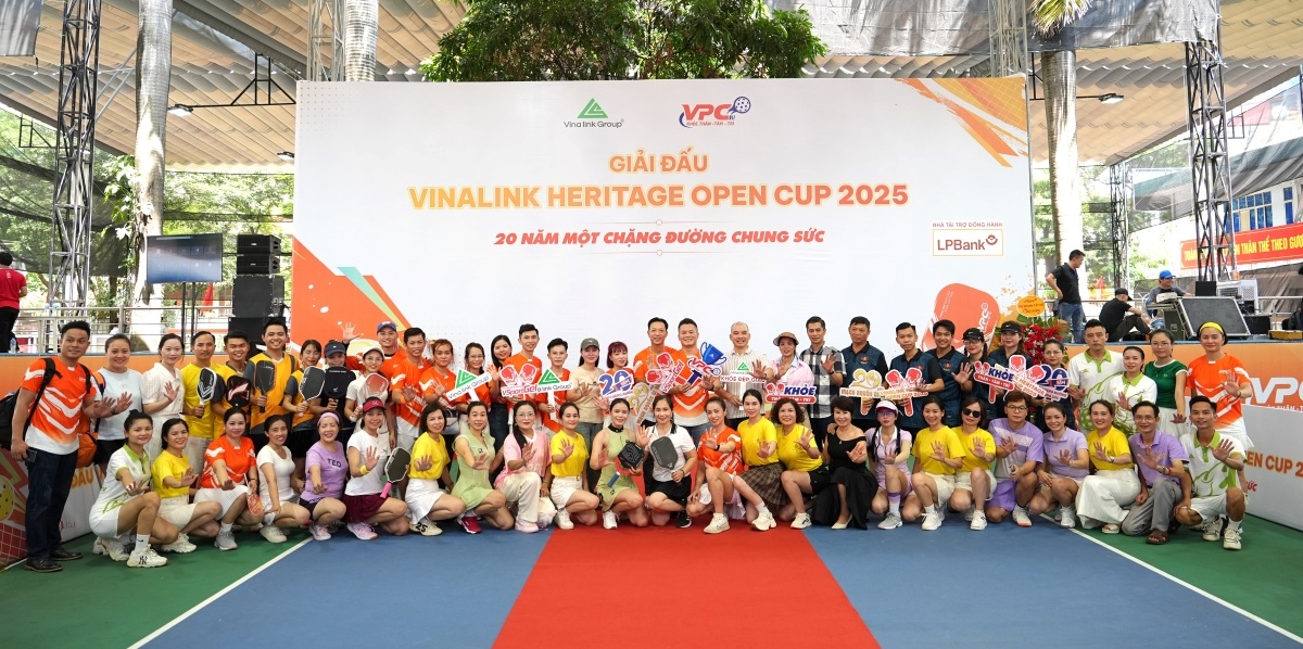Giải Vinalink Heritage Open Cup 2025 khép lại với nhiều dấu ấn rực rỡ
