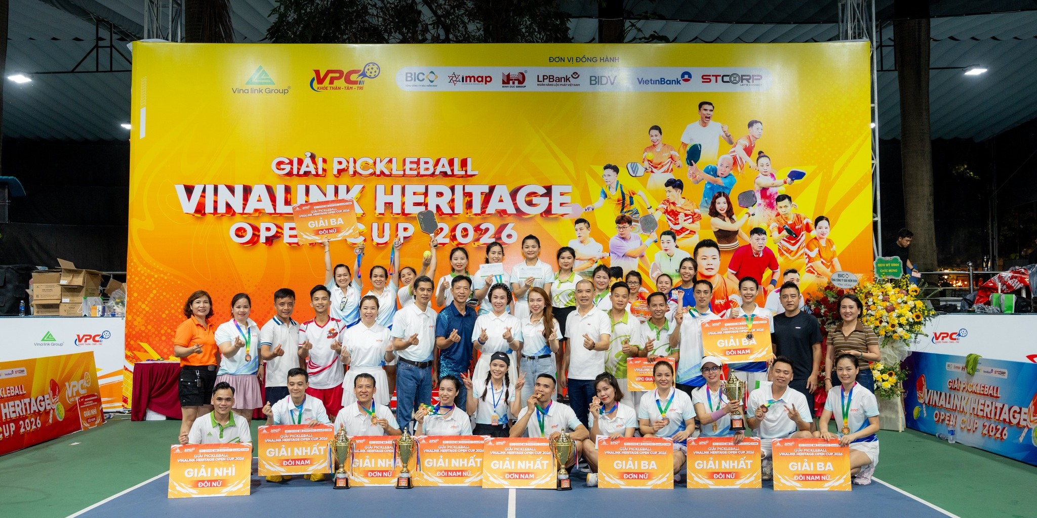Vinalink Heritage Open Cup 2026: Hành trình của những nhà vô địch