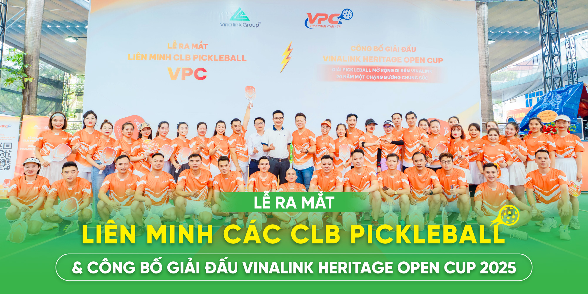 Khoảnh khắc ấn tượng tại Lễ ra mắt VPC và công bố giải Vinalink Heritage Open cup
