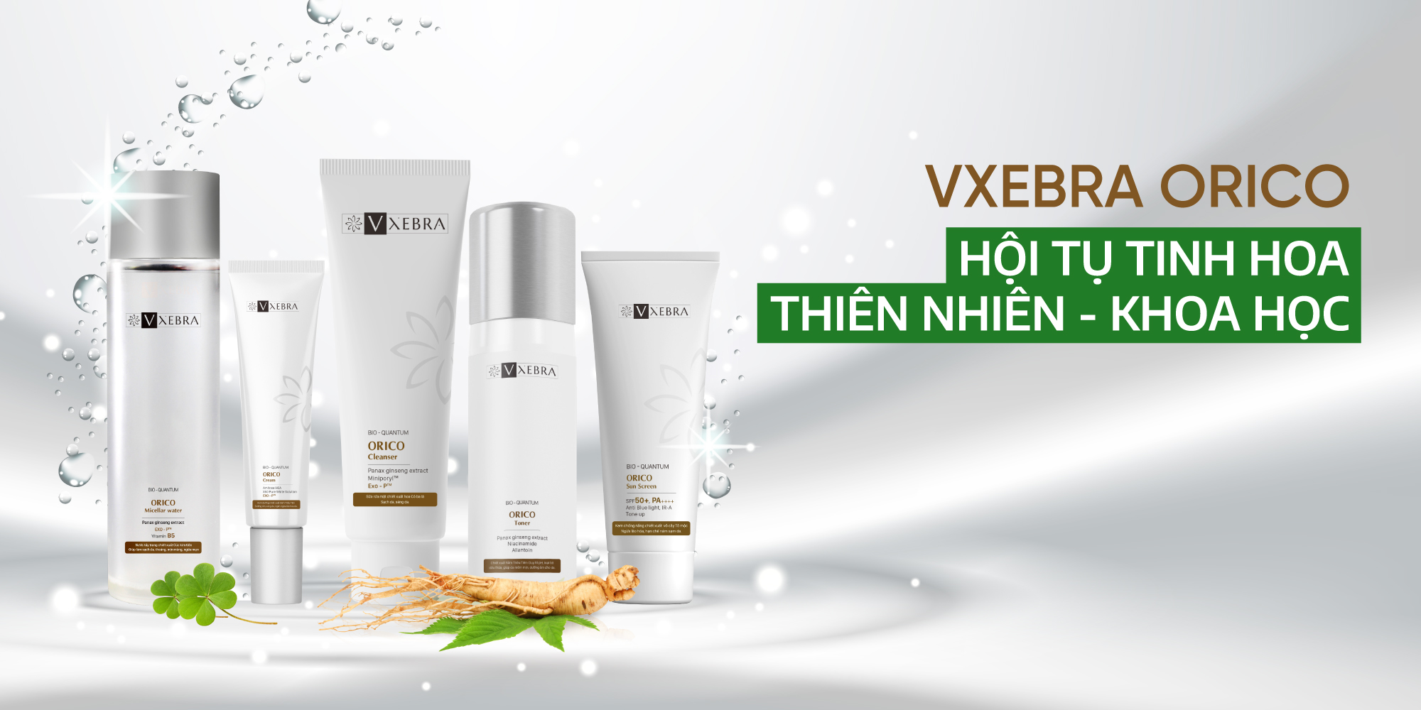 Vxebra: Đột phá khoa học hiện đại trong mỹ phẩm thiên nhiên