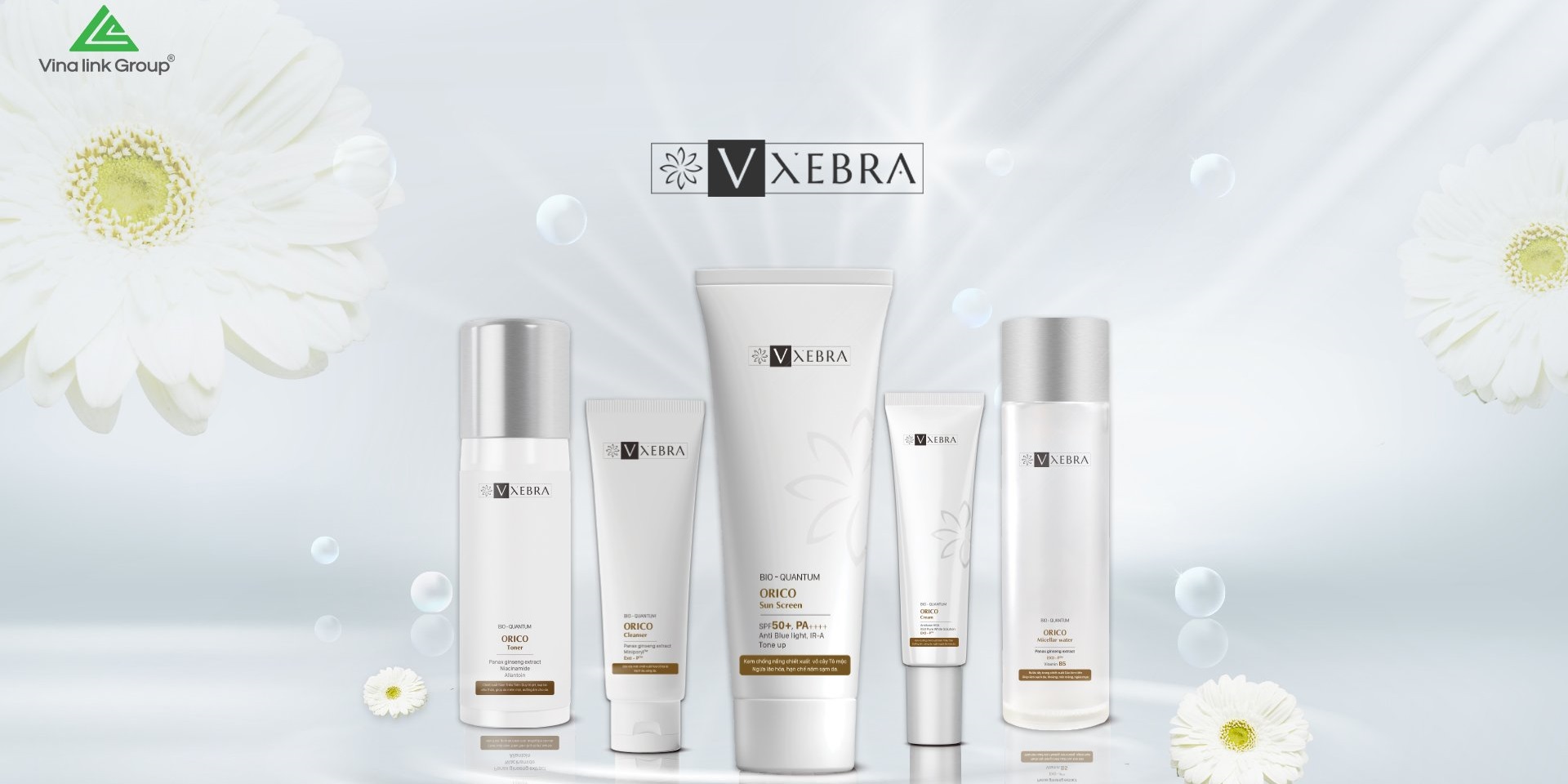 Vinalink Group ra mắt thương hiệu mỹ phẩm chăm sóc da Vxebra