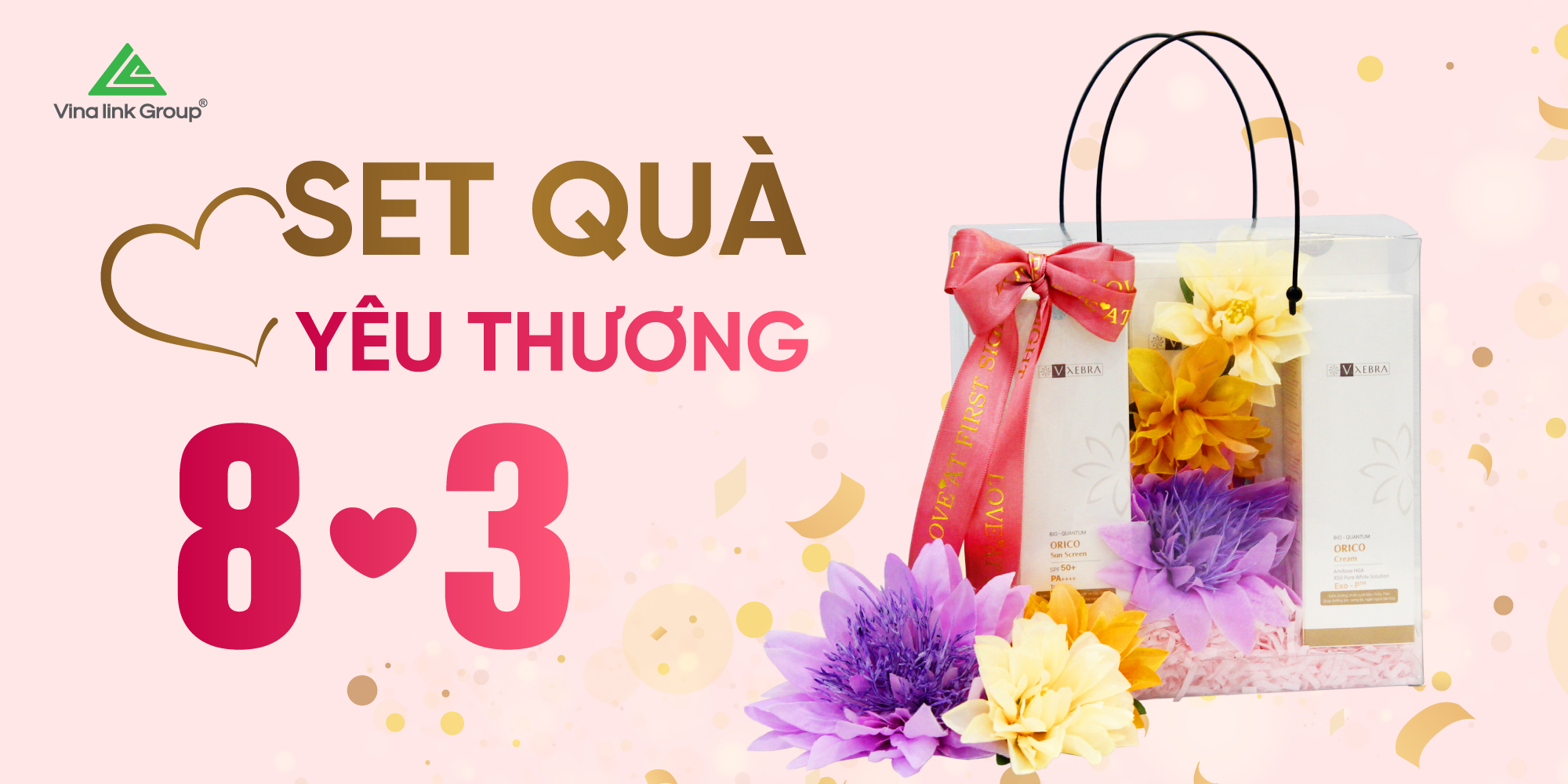 Set quà 8/3 tuyệt vời dành tặng cho một nửa thế giới