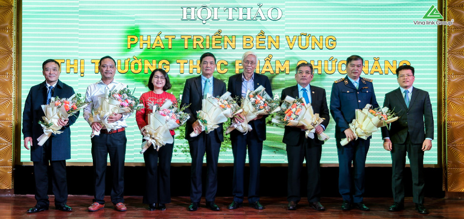 Vinalink Group tham dự hội thảo: Phát triển bền vững kinh tế thị trường thực phẩm chức năng (TPCN) Việt Nam