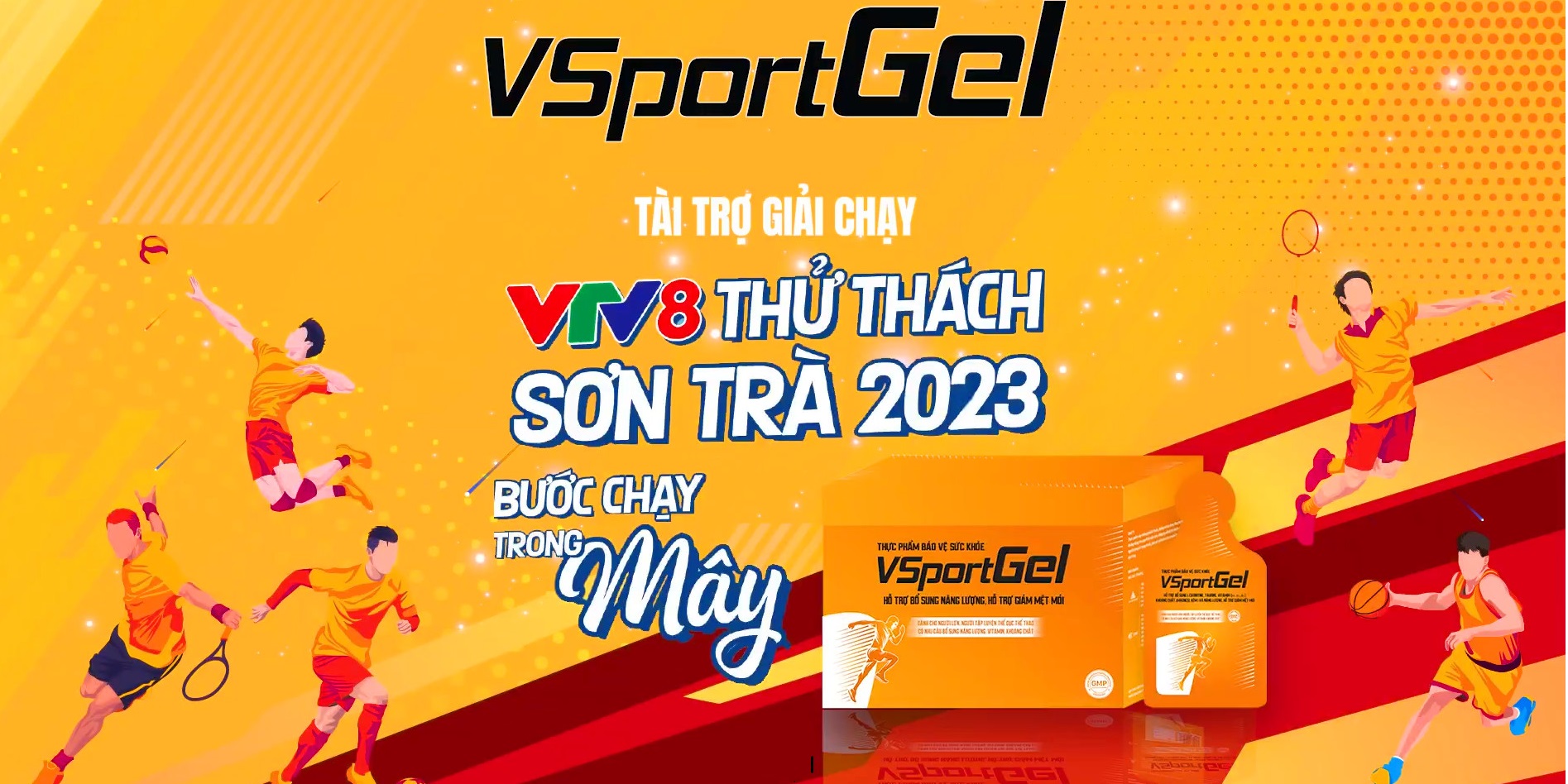 Vinalink Group tài trợ VSportGel cho giải chạy 