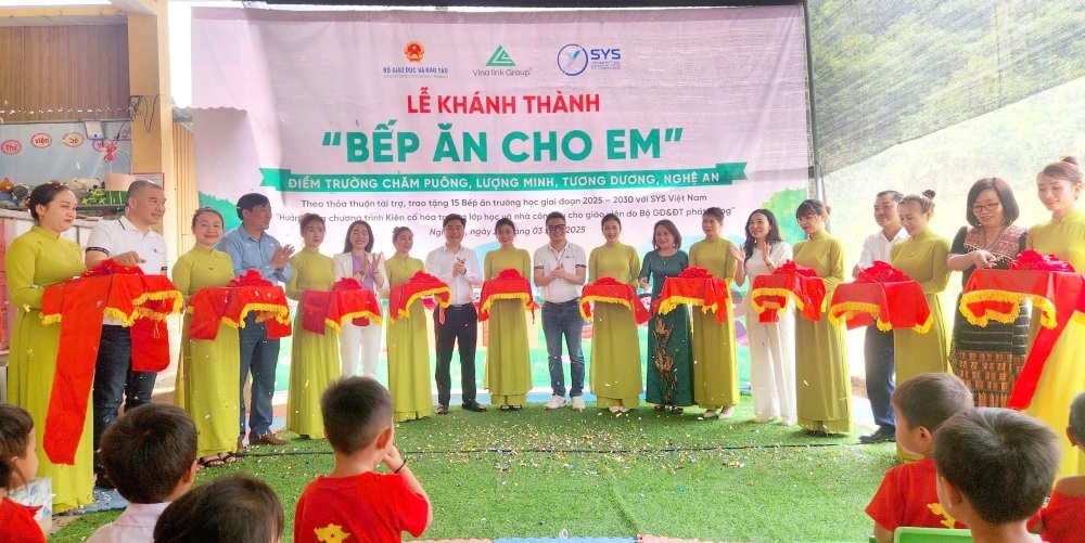 Bếp ăn Chăm Puông – Hành trình Vinalink Group kết nối yêu thương và những tấm lòng vàng