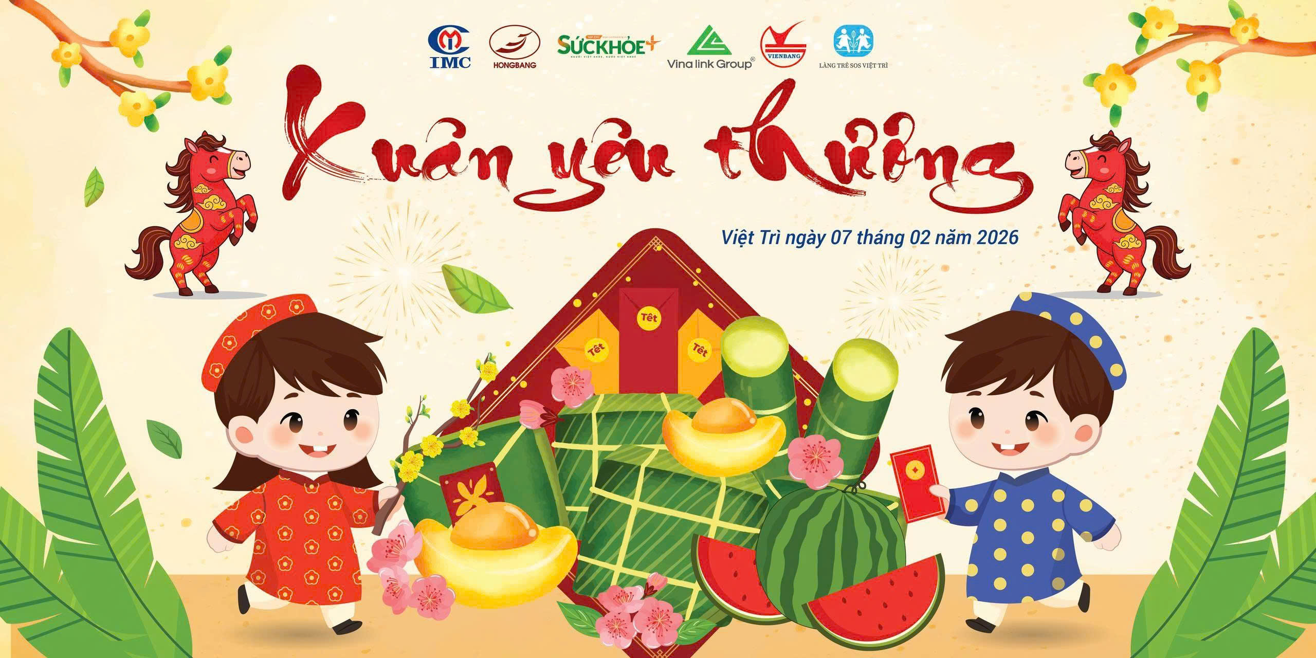 Xuân yêu thương tại Làng trẻ SOS Phú Thọ - 2026