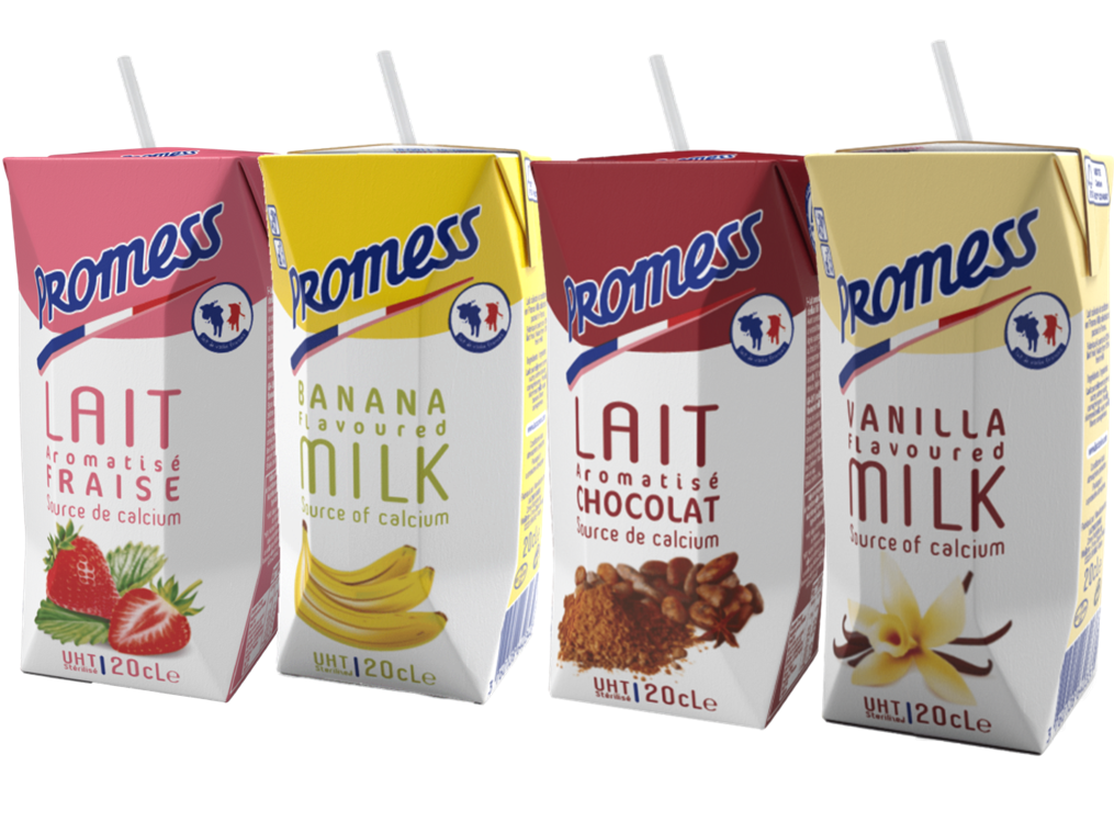 Sữa Tươi Promess 4 Hương Vị 200ml