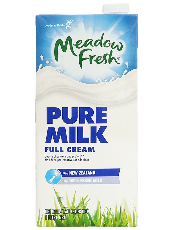 Sữa tươi Meadow Fresh nguyên kem 1 Lít