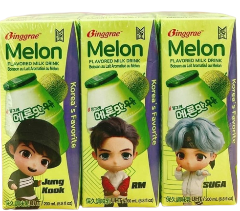 Sữa tươi Binggrae Hương Dưa Lưới 200ml