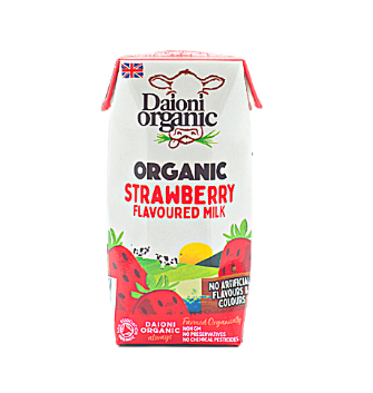 SỮA HỮU CƠ TÁCH BÉO DAIONI VỊ DÂU 200ml