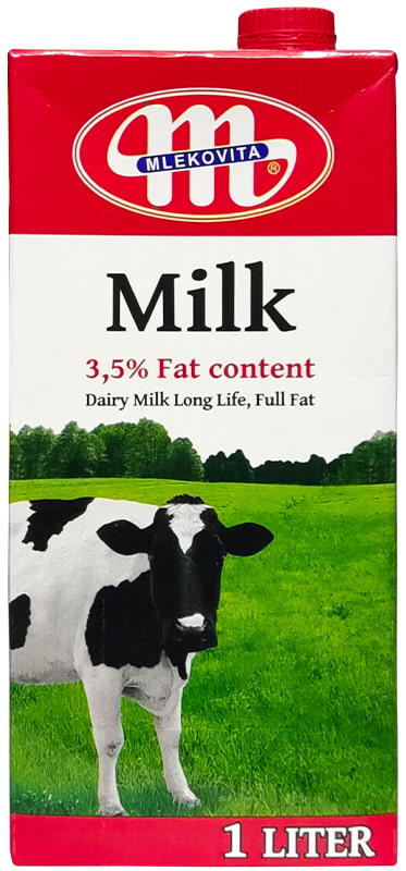 Sữa Tươi MLEKOVITA Nguyên Kem 3.5% Fat