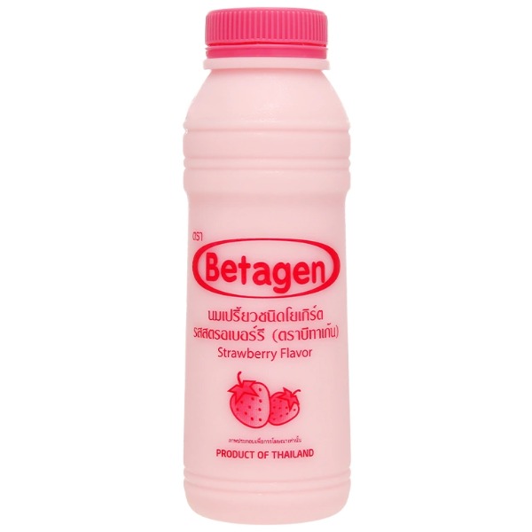 Sữa lên men Dâu Betagen chai 300ml