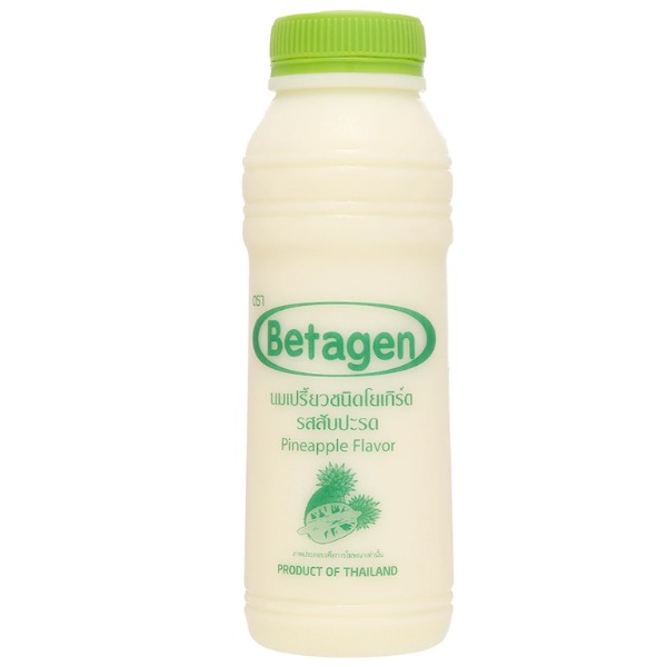 Sữa lên men Dứa Betagen chai 300ml