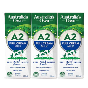 Sữa tươi Australia’s Own Nguyên Kem A2 - 200ml