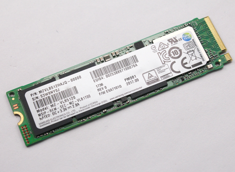 Samsung Pm981a Pm981 Nvme Samsung 256gb Ssd Samsung M2 Pm981a 1tb