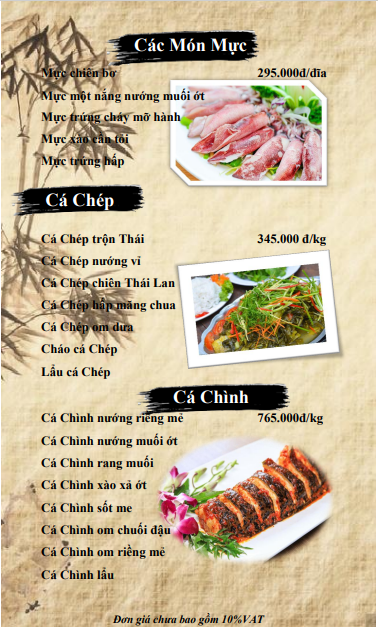Mực & Cá