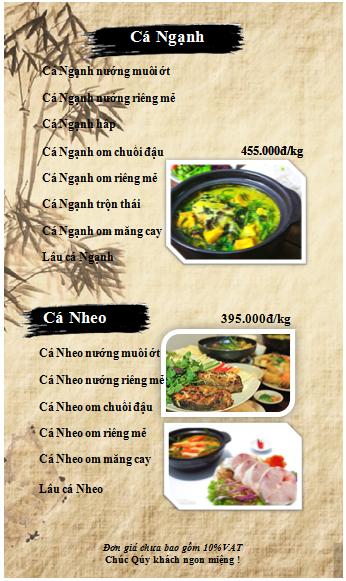 Cá Ngạnh & Cá Nheo