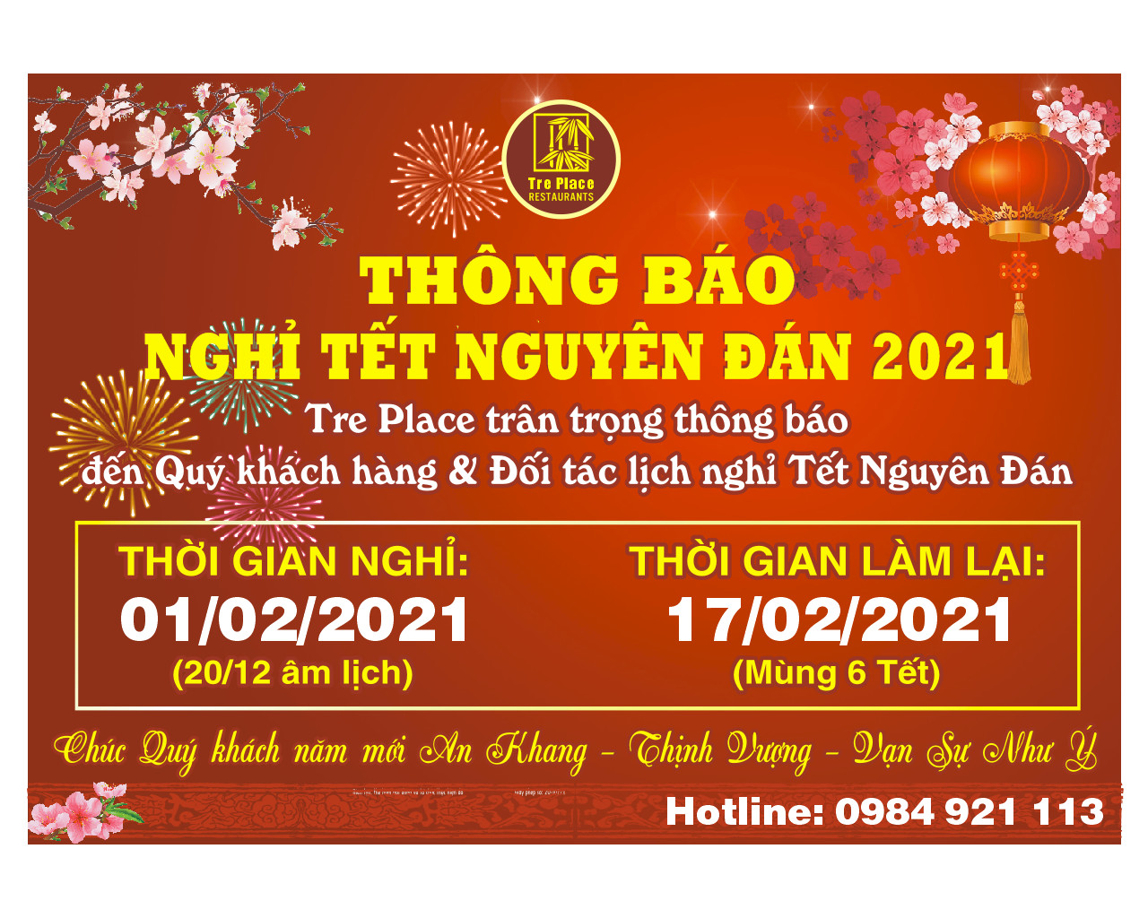 Lịch Nghỉ Tết