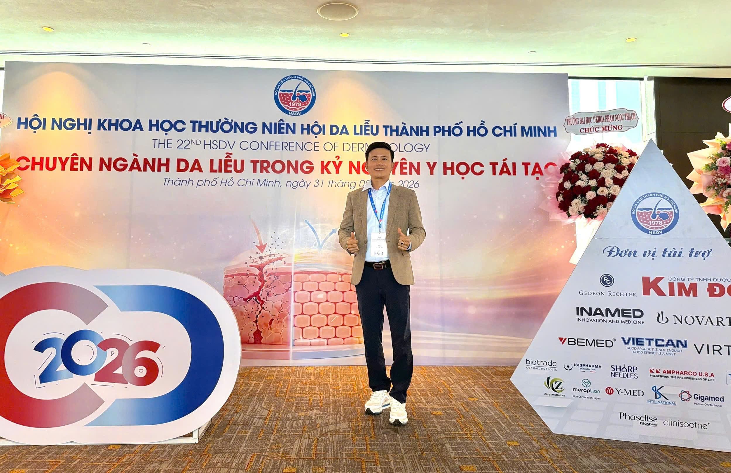 DR.INNODERM GHI DẤU ẤN VỚI VAI TRÒ NHÀ TÀI TRỢ TẠI HỘI NGHỊ KHOA HỌC THƯỜNG NIÊN HỘI DA LIỄU LẦN THỨ 22