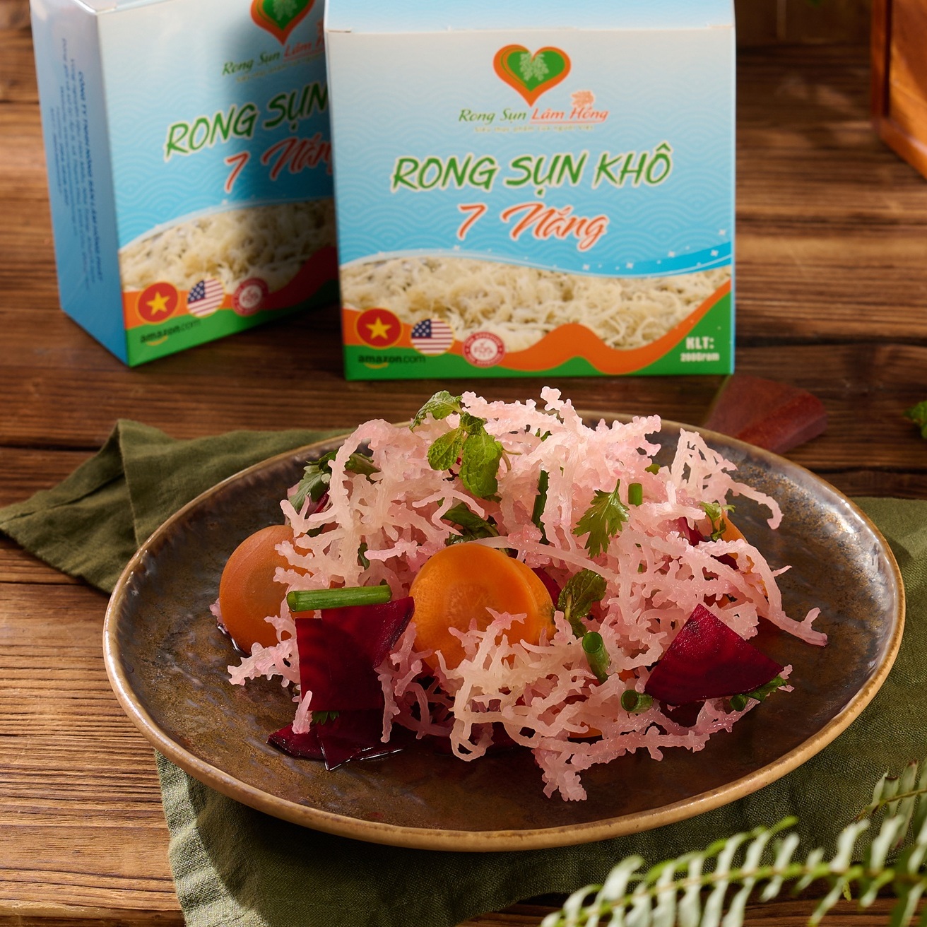 Rong sụn Khô 7 Nắng