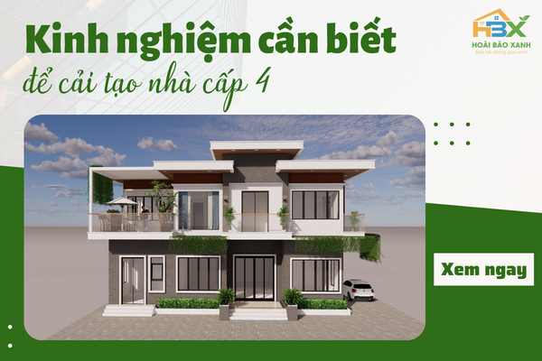 nhà cấp 4 xây gạch mộc