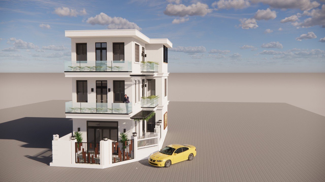 Thiết kế thi công nhà lô hiện đại