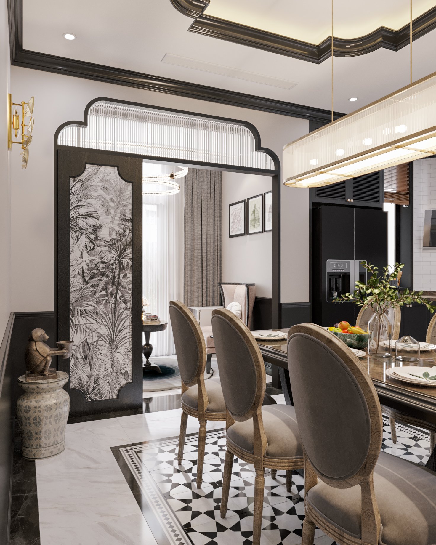 Thiết kế nội thất phong cách Indochine