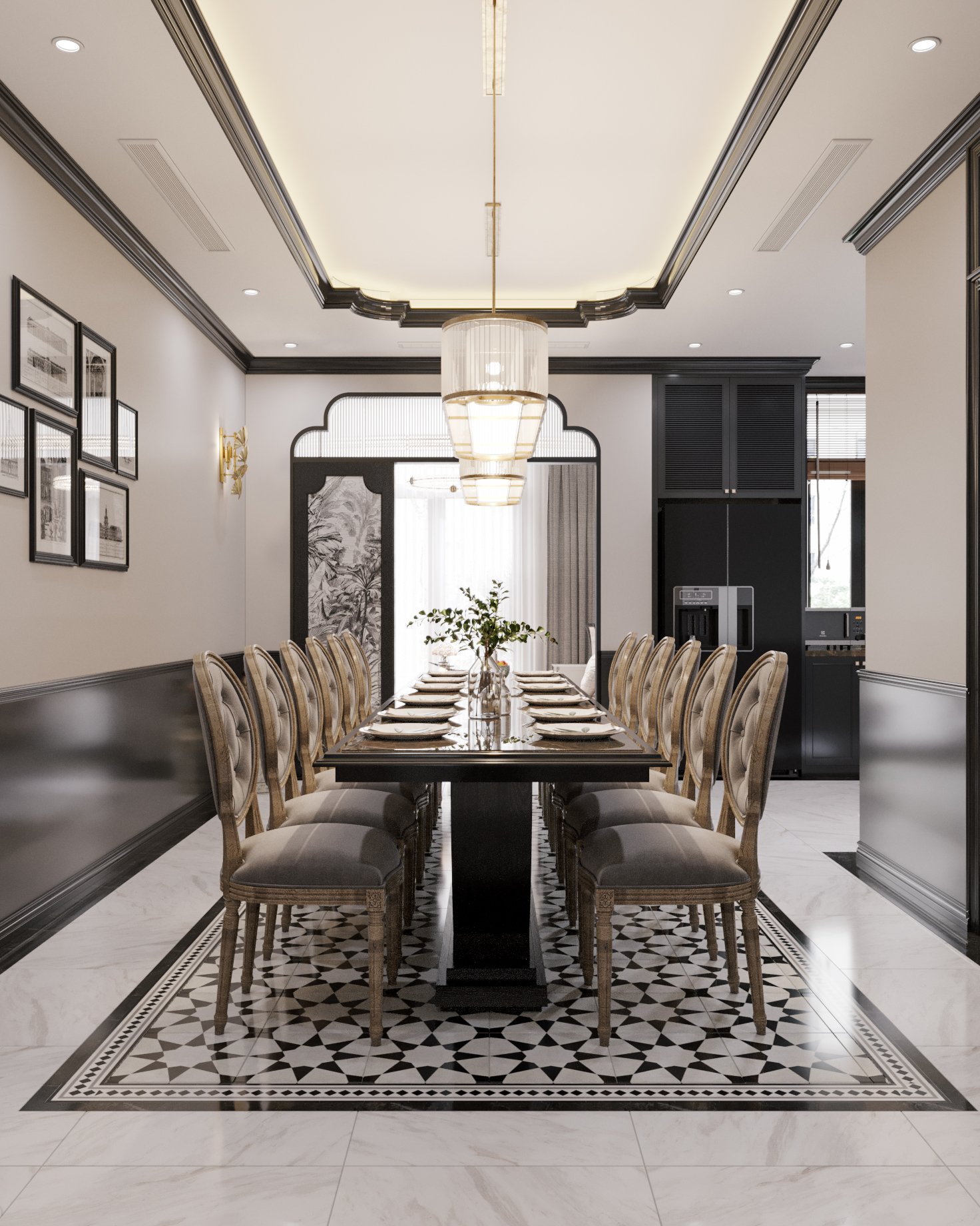 Thiết kế nội thất phong cách Indochine