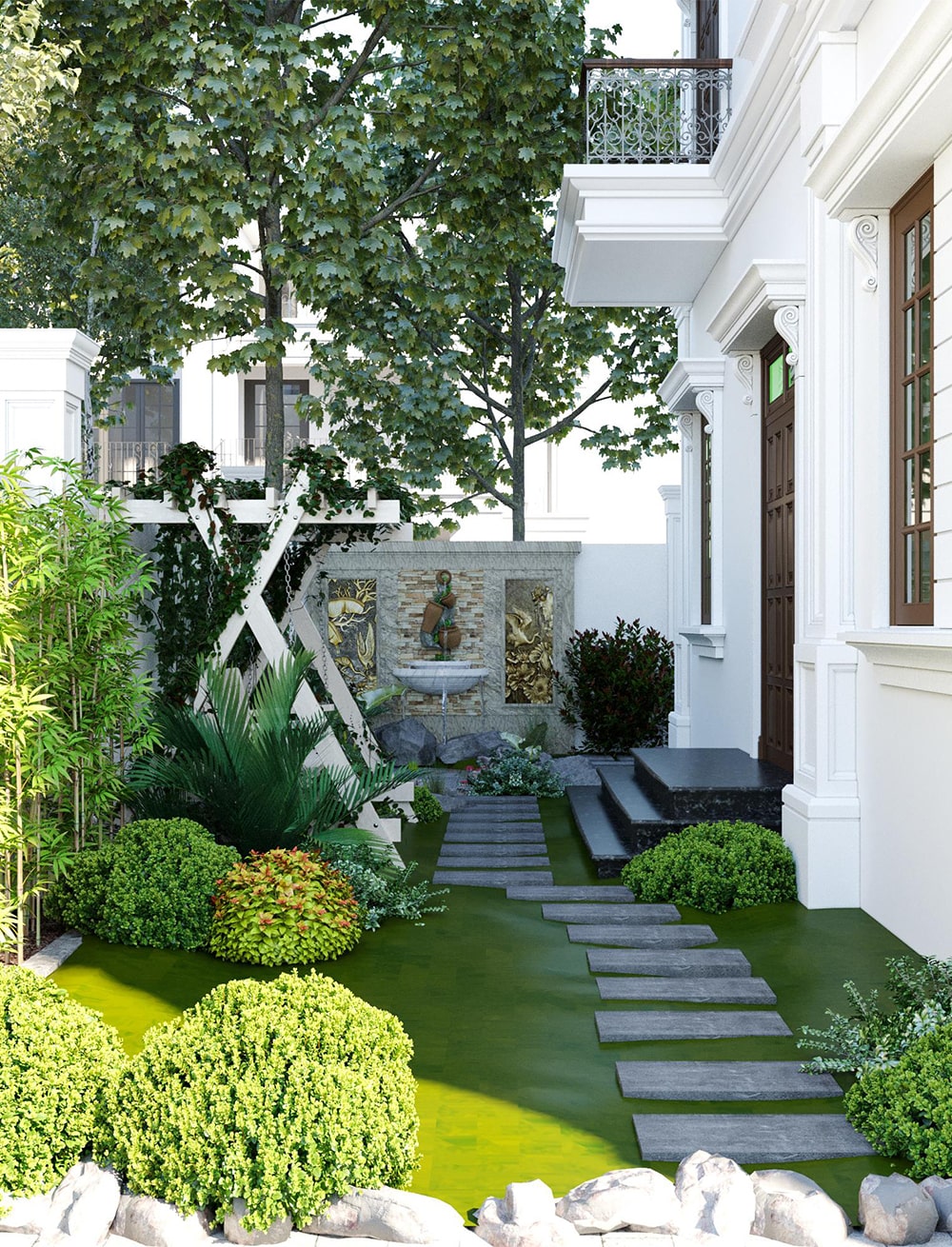 Cảnh quan sân vườn