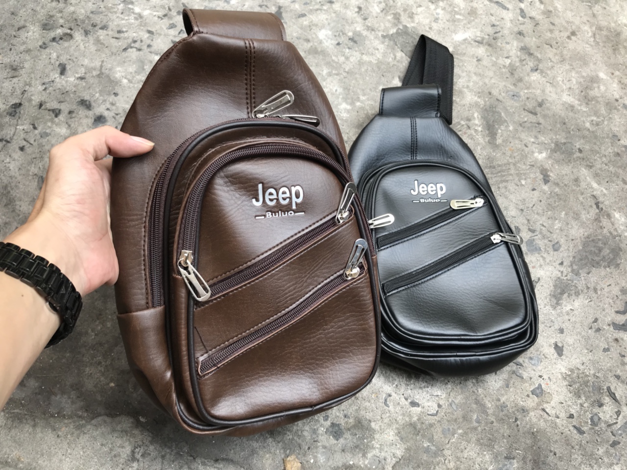 Túi đeo chéo da Jeep - tc giá sỉ và lẻ rẻ nhất Túi đeo chéo da Jeep - tc giá sỉ và lẻ rẻ nhất