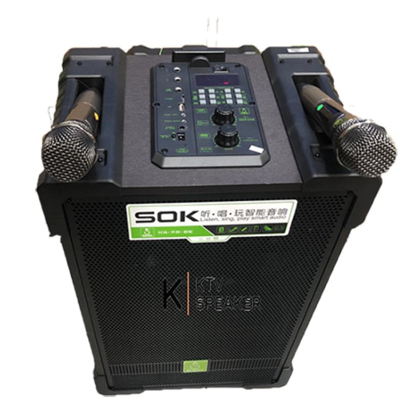 Loa kéo di động SOK NE-703 (12 inch, 2 mic, 210W) bass 30 va bass 10 giá sỉ và lẻ rẻ nhất Loa kéo di động SOK NE-703 (12 inch, 2 mic, 210W) bass 30 va bass 10 giá sỉ và lẻ rẻ nhất
