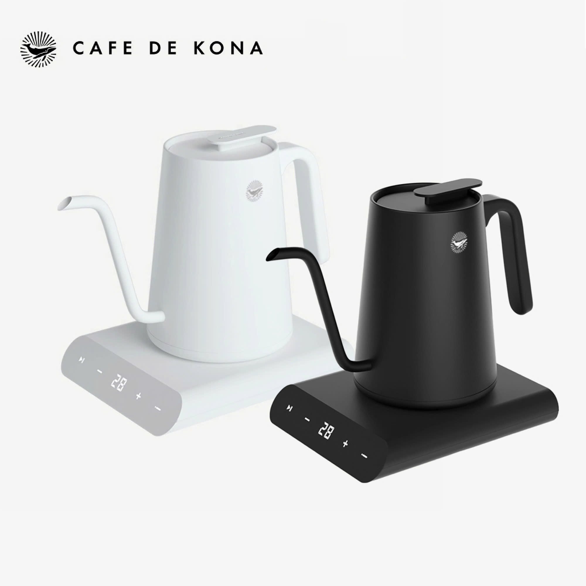 So sánh ấm rót cổ ngỗng: Brewista vs CAFE DE KONA (và Fellow)