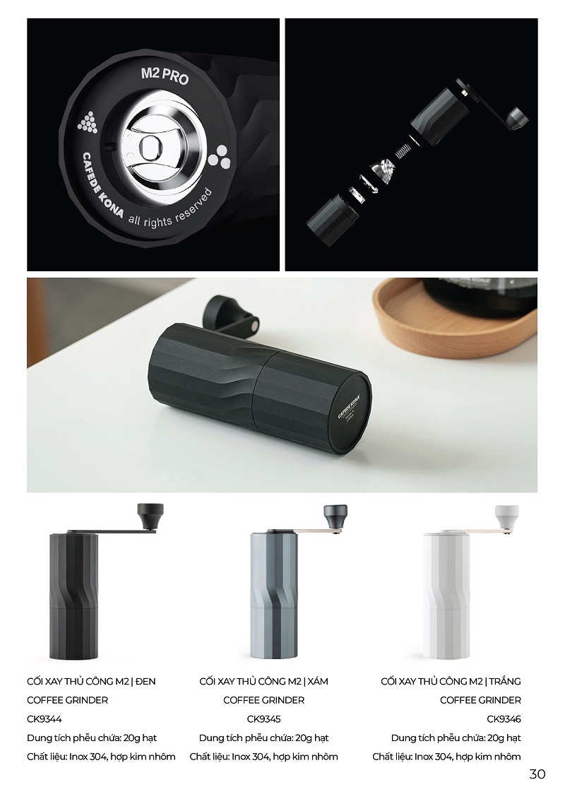 Cafede Kona Catalog Volcano coffee Dụng cụ pha chế cà phê