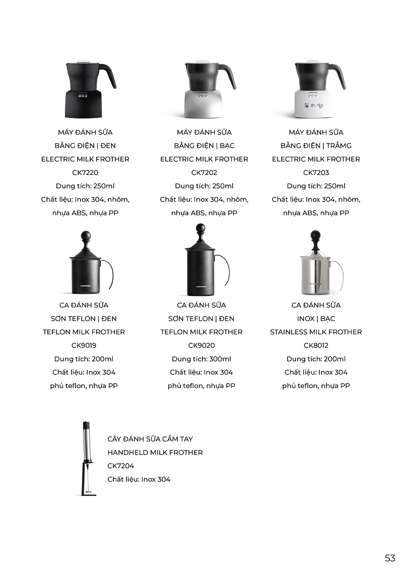 Cafede Kona Catalog Volcano coffee Dụng cụ pha chế cà phê