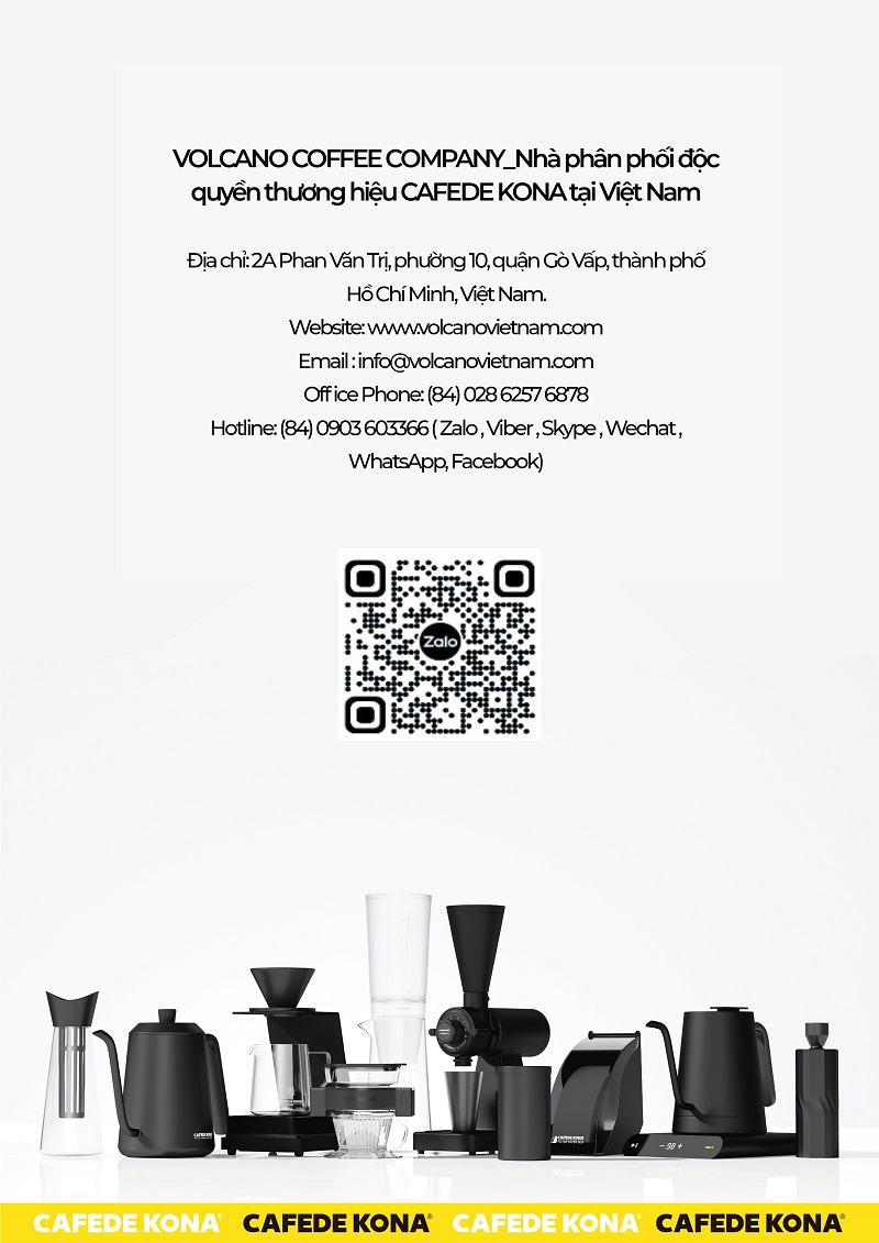Cafede Kona Catalog Volcano coffee Dụng cụ pha chế cà phê