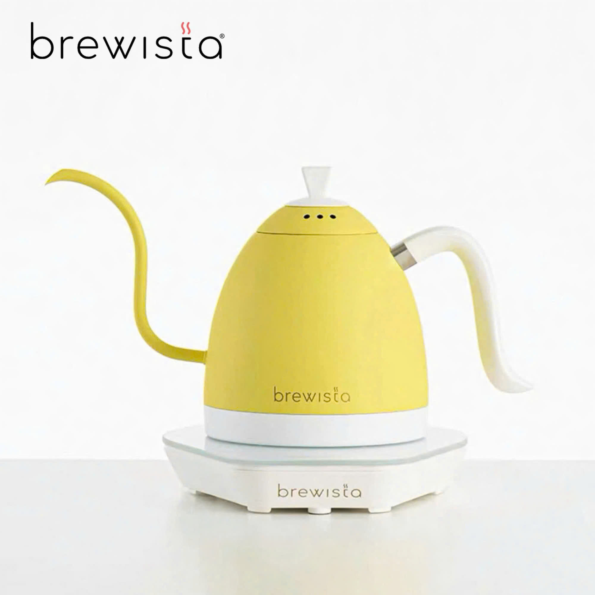 Ấm đun rót cà phê Brewista Artisan 600ml Gen 3 Pro 1500w Light Yellow