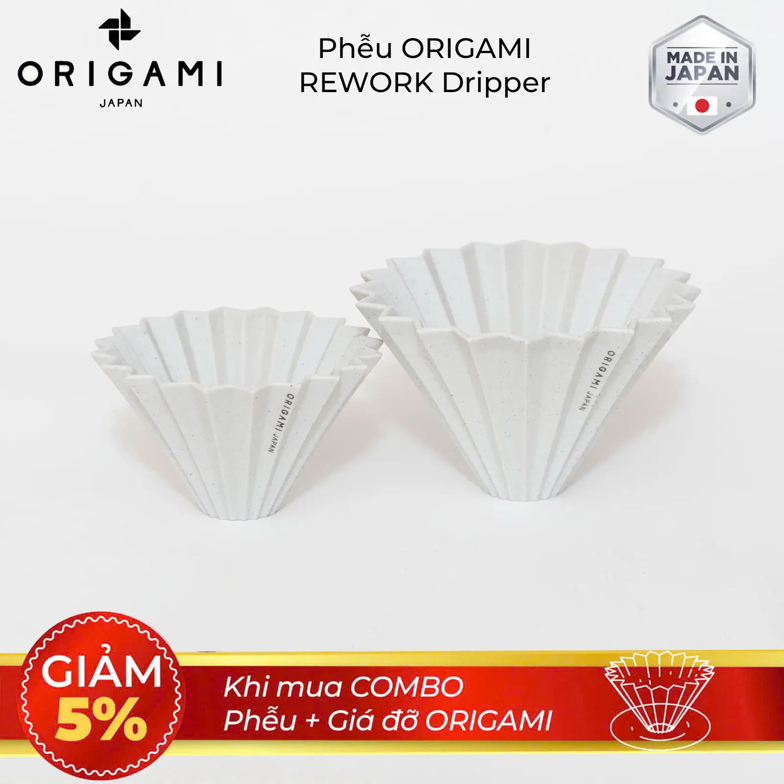 Phễu ORIGAMI REWORK Dripper