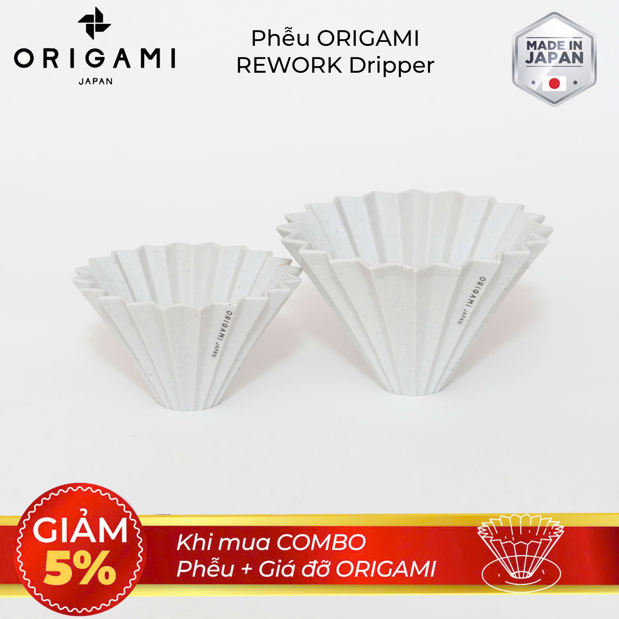 Phễu ORIGAMI REWORK Dripper