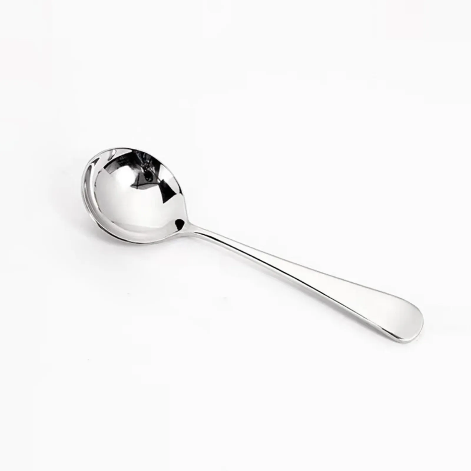 Muỗng cupping thử nếm cà phê inox 304 dài 160mm lòng tròn 44mm sâu 8mm chuẩn húp phun sương