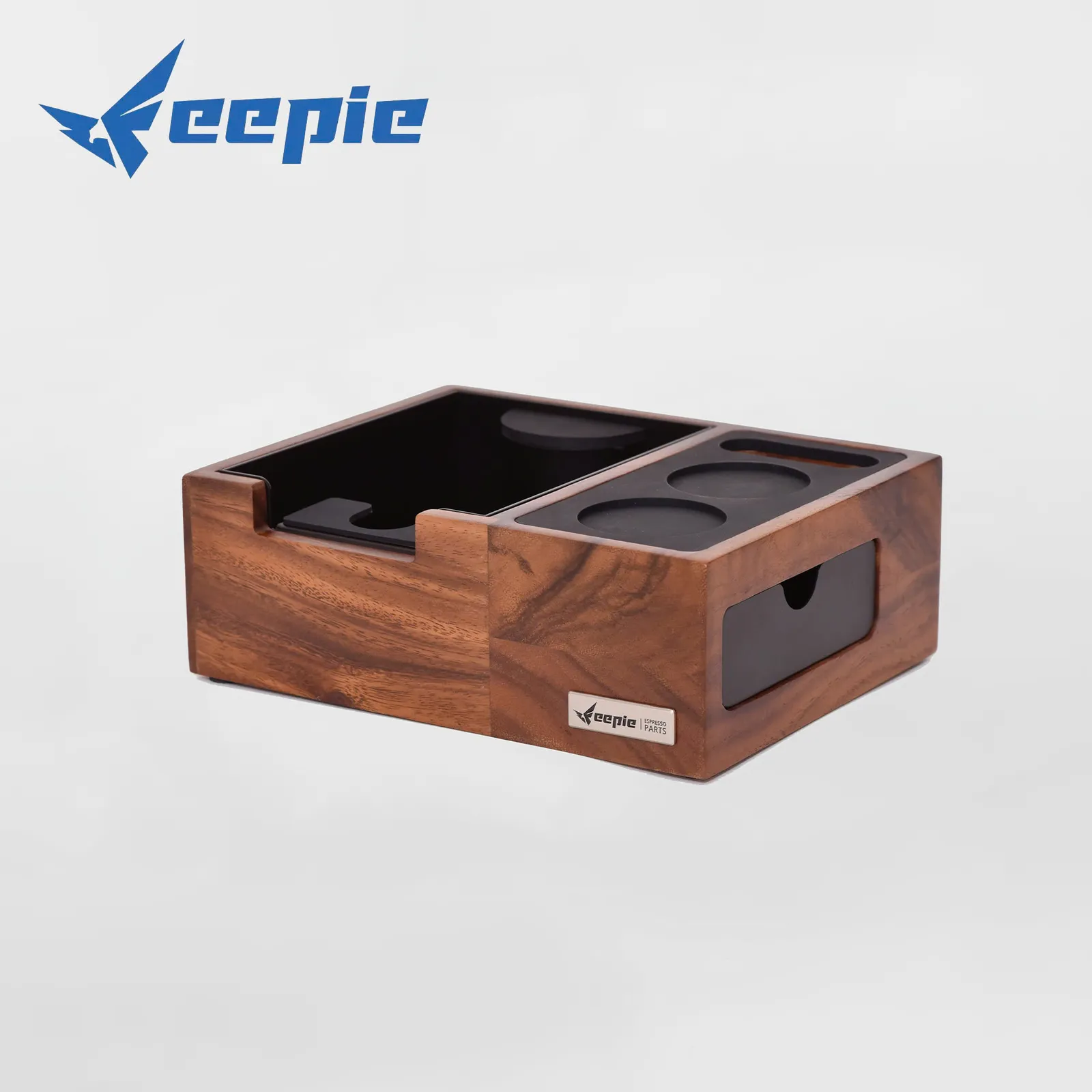 Bàn đế nén cà phê Feepie đa năng YFZ-5560HTM-TY gỗ óc chó Nam Mỹ với hộp đập bã và ngăn kéo