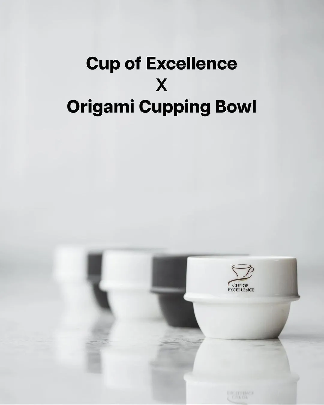 Chén cupping Origami được Cup of Excellence công nhận chính thức