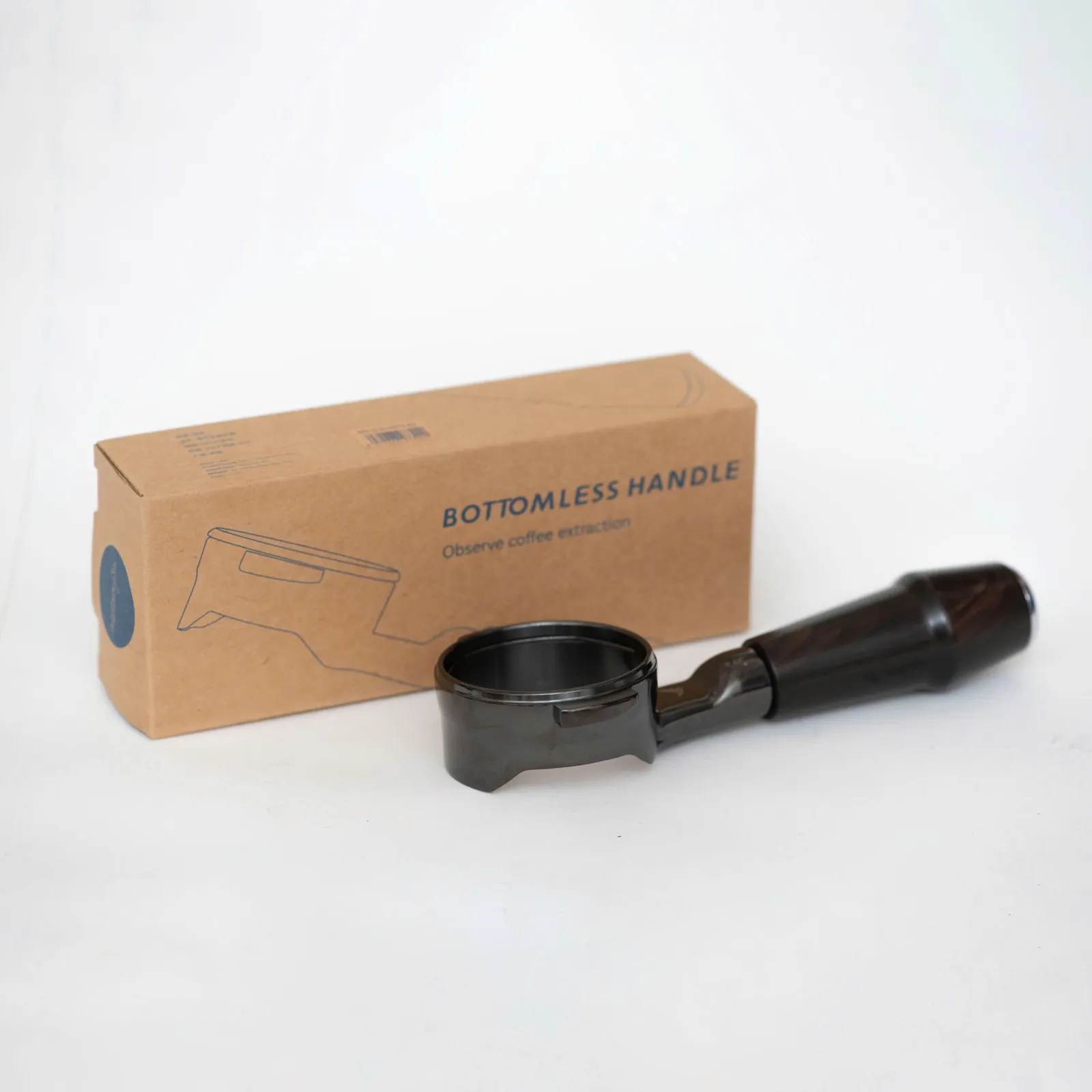 Tay cầm gỗ Feepie Giáng Hương cùng hộp giấy Bottomless Handle chính hãng